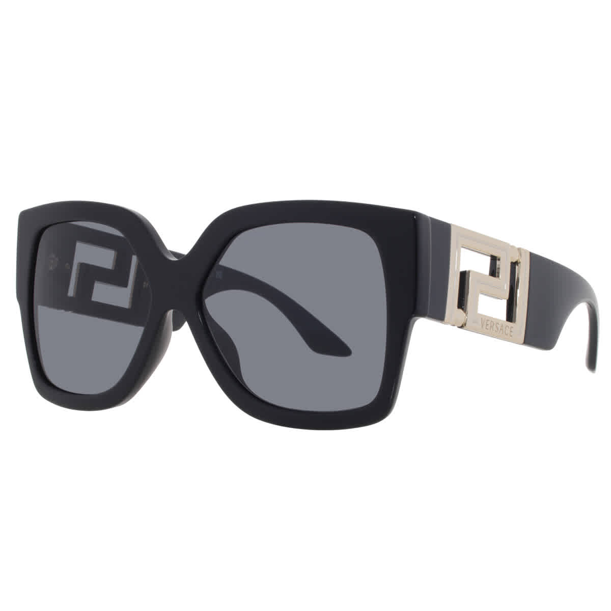 Versace Dark Grey Butterfly Ladies Sunglasses VE4402 GB1/87 59