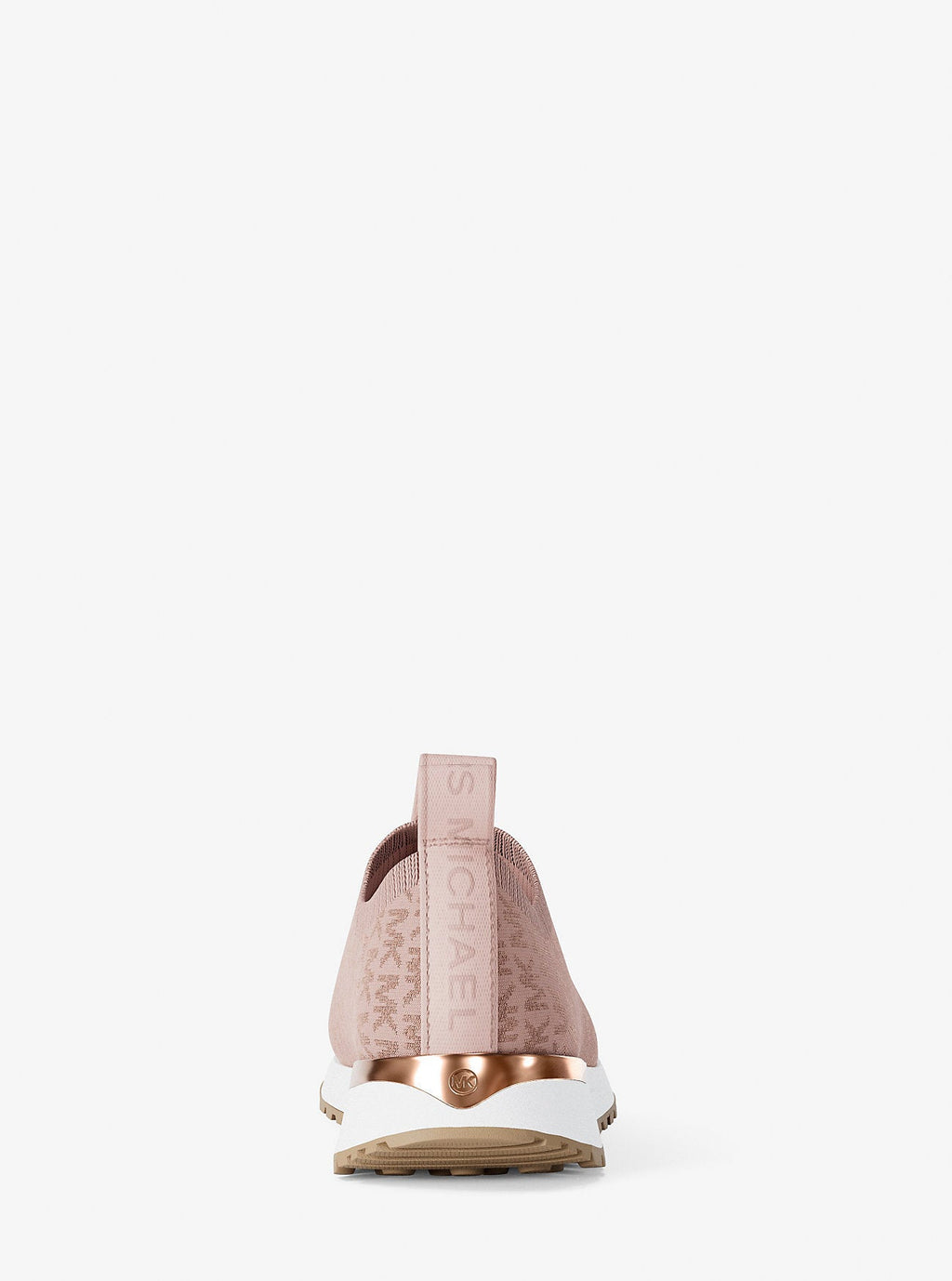 Bodie Metallic Logo Knit Slip-On Sneaker