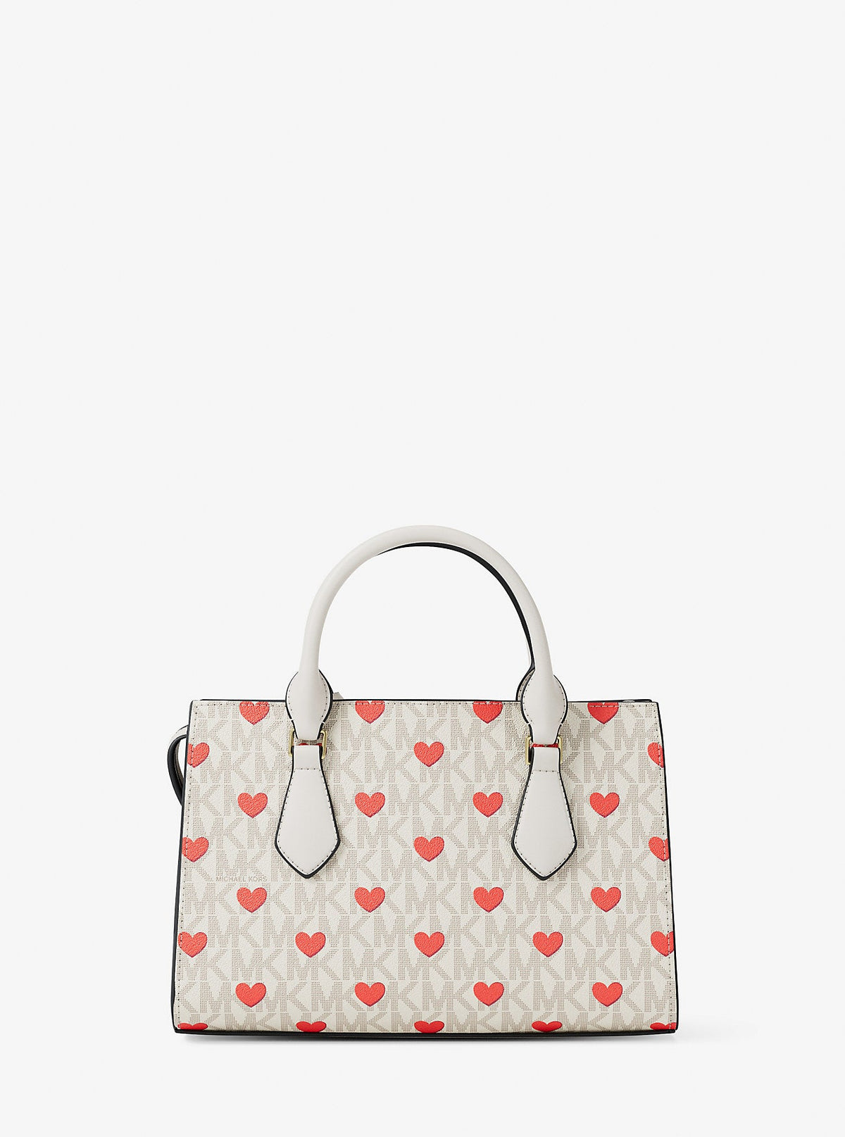 Sheila Small Embellished Signature Logo Satchel