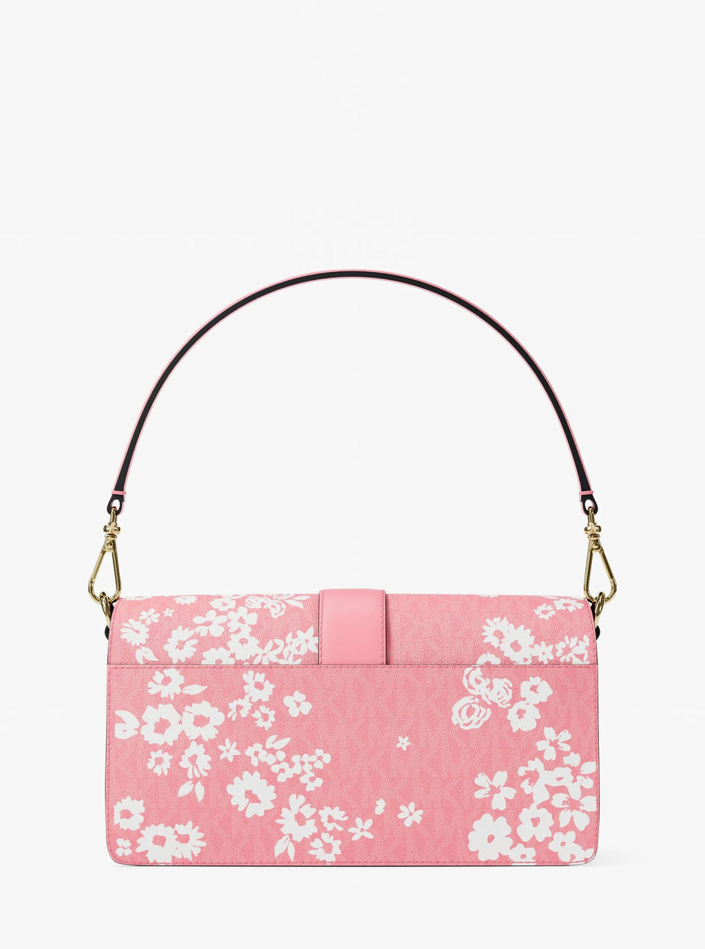 Greenwich Medium Printed Signature Logo Convertible Shoulder Bag