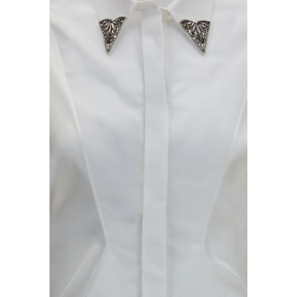 Versace Cotton Dress Women's Shirt