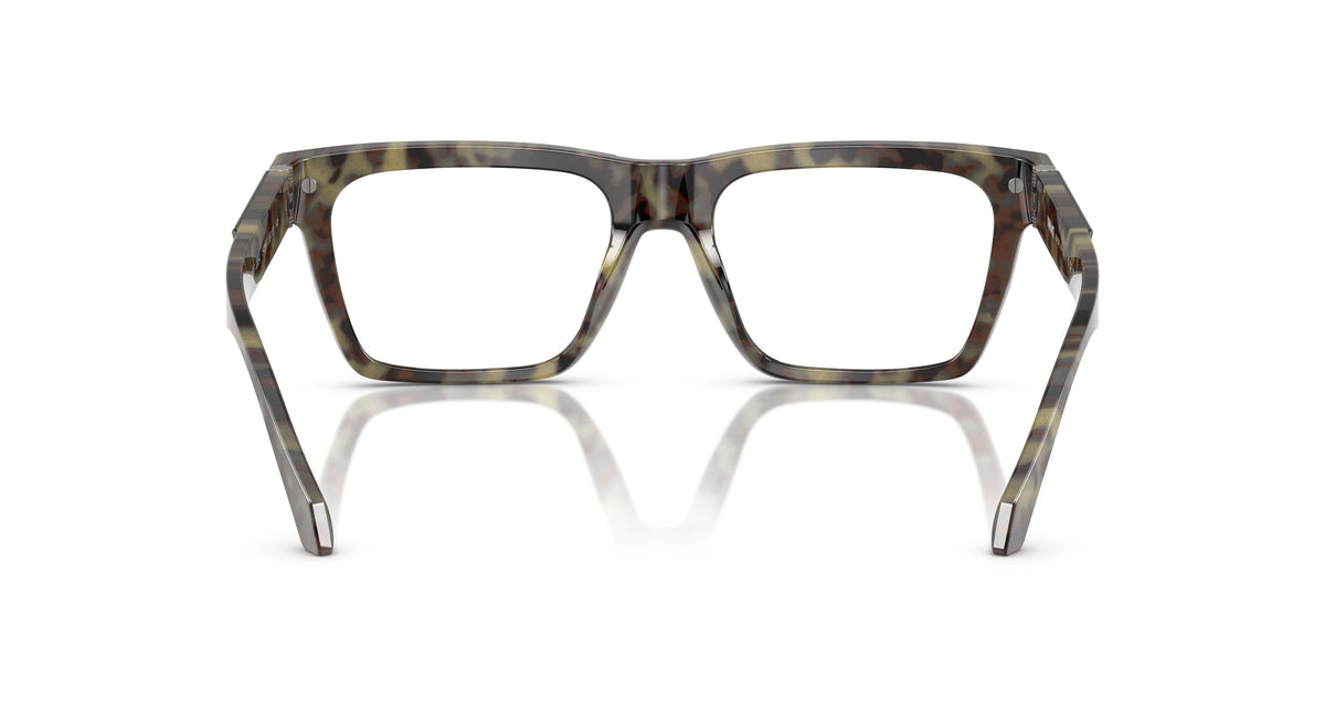 0ve3354 Oversized Square Tortoiseshell Sunglasses