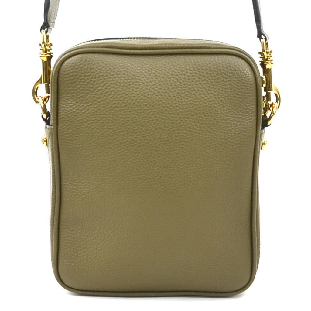 Versace Leather Shoulder Bag (Pre-Owned)