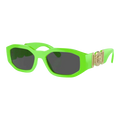 Versace Medusa Biggie Sunglasses in Green Fluo | Men 53mm