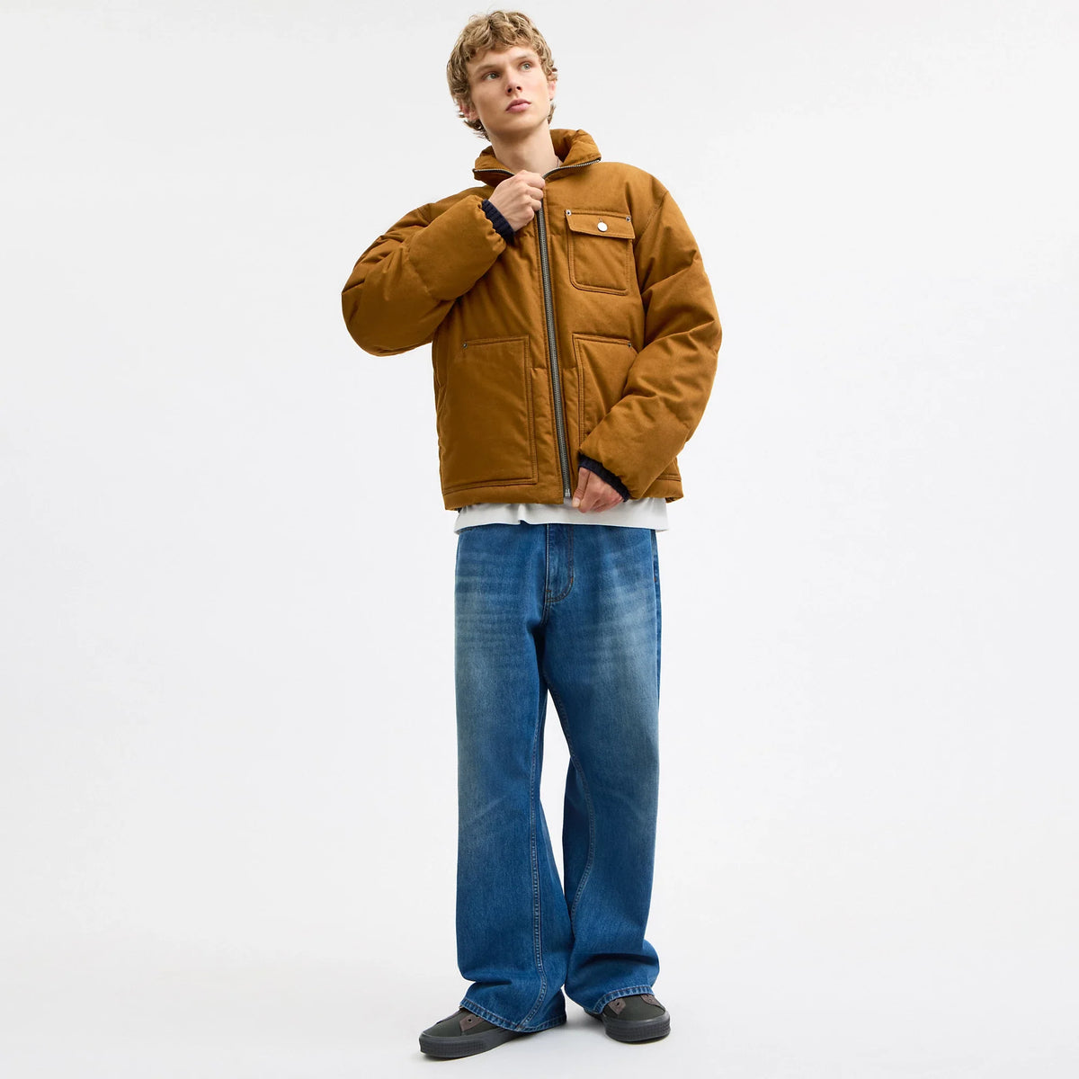 Coach Outlet Canvas Down Jacket