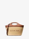 Tatum Medium Woven Convertible Crossbody Bag