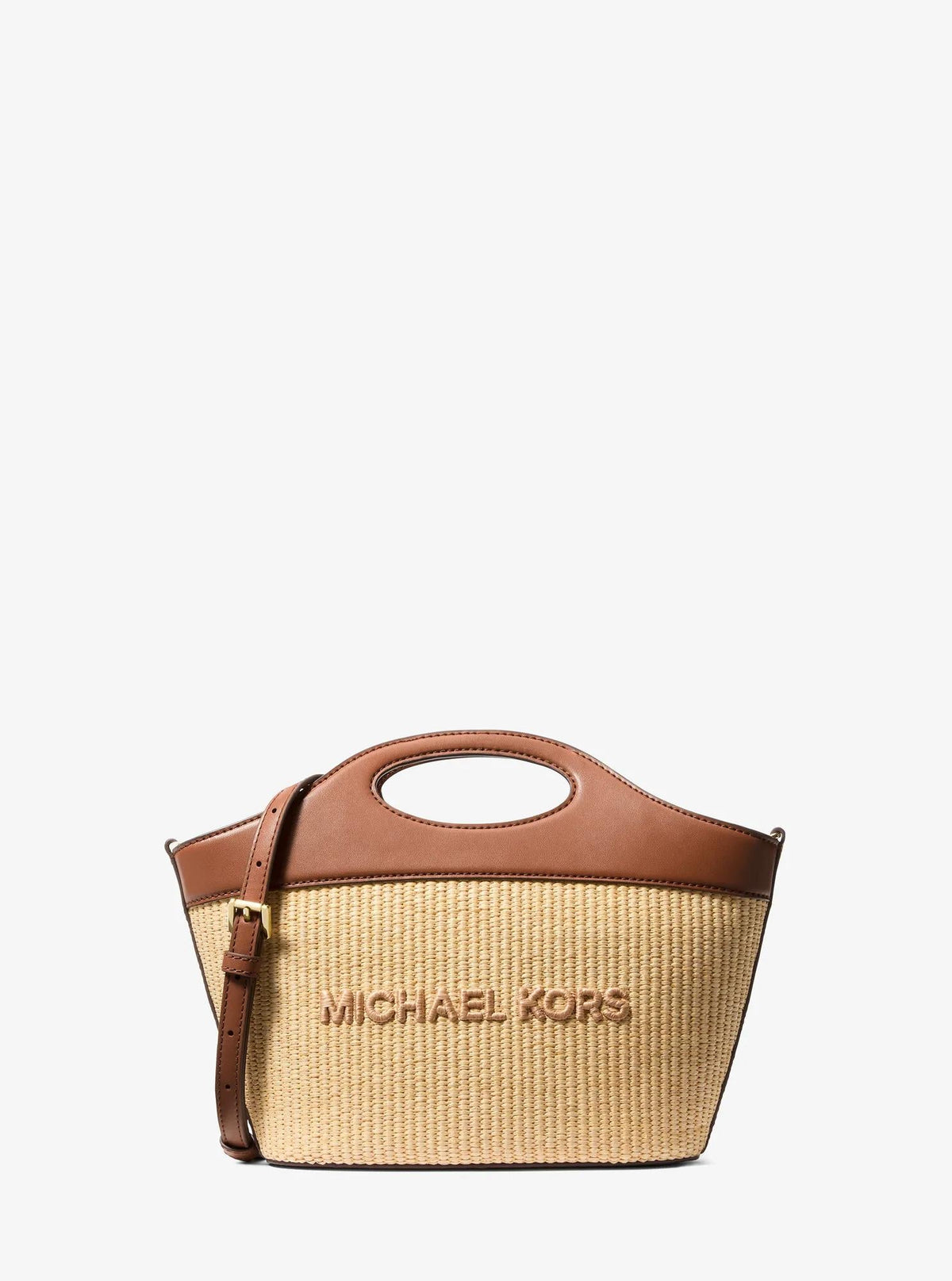 Tatum Medium Woven Convertible Crossbody Bag