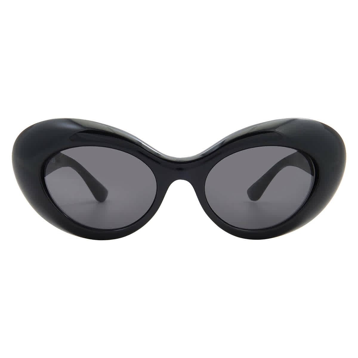 Versace Grey Cat Eye Ladies Sunglasses VE4456U GB1/87 52
