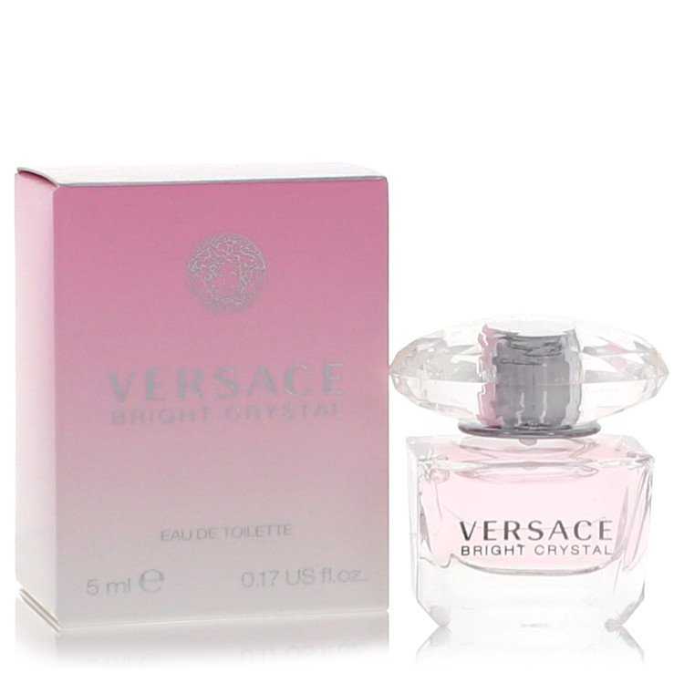2pcs Combo Bright Crystal by Versace Mini EDT .17 oz for Women