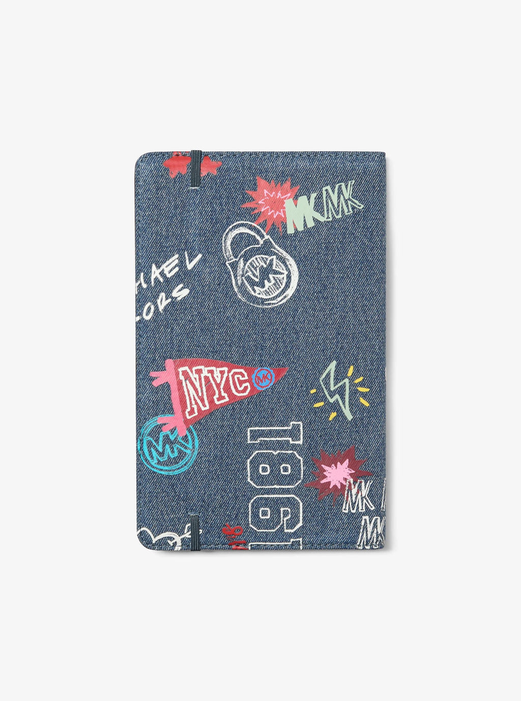 Medium Embellished Denim Notebook
