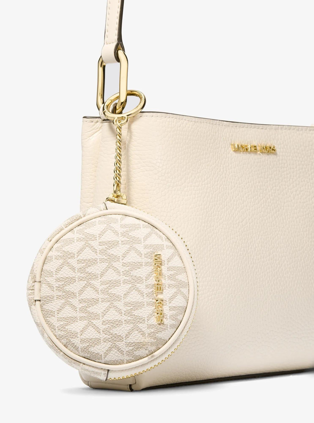 Trisha Pebbled Leather Crossbody Bag With Pouch Gift Set