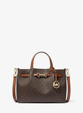 Carson Small Signature Logo Satchel