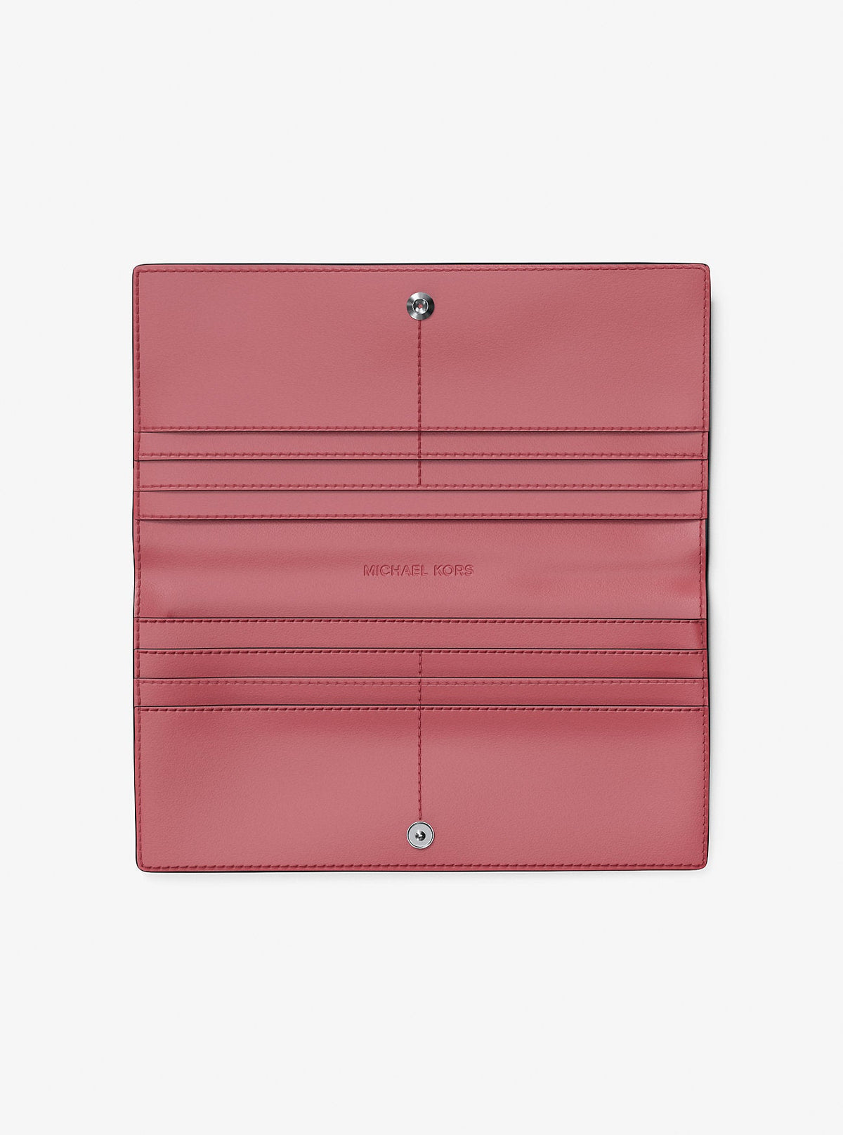 Carson Large Logo Debossed Snap Wallet