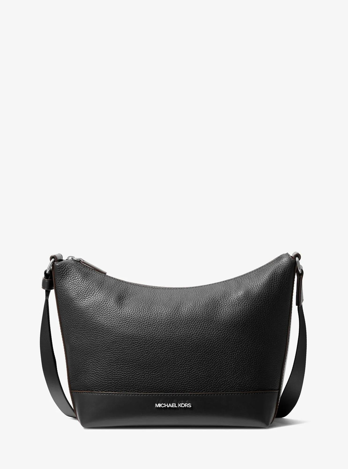 Cooper Pebbled Leather Crescent Bag