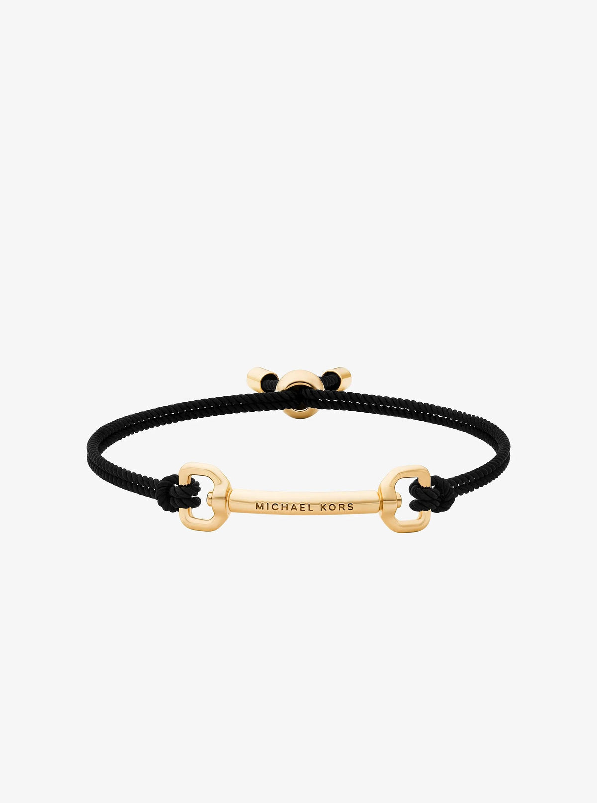 Horsebit Cord Slider Bracelet