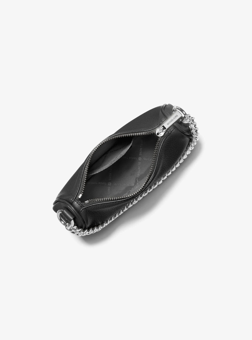 Carmela Small Pebbled Leather Crossbody Bag