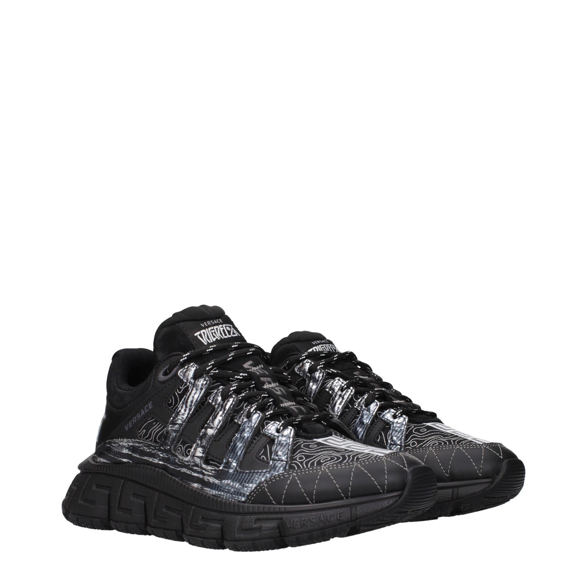 Versace Fabric Athletic Men's Sneakers