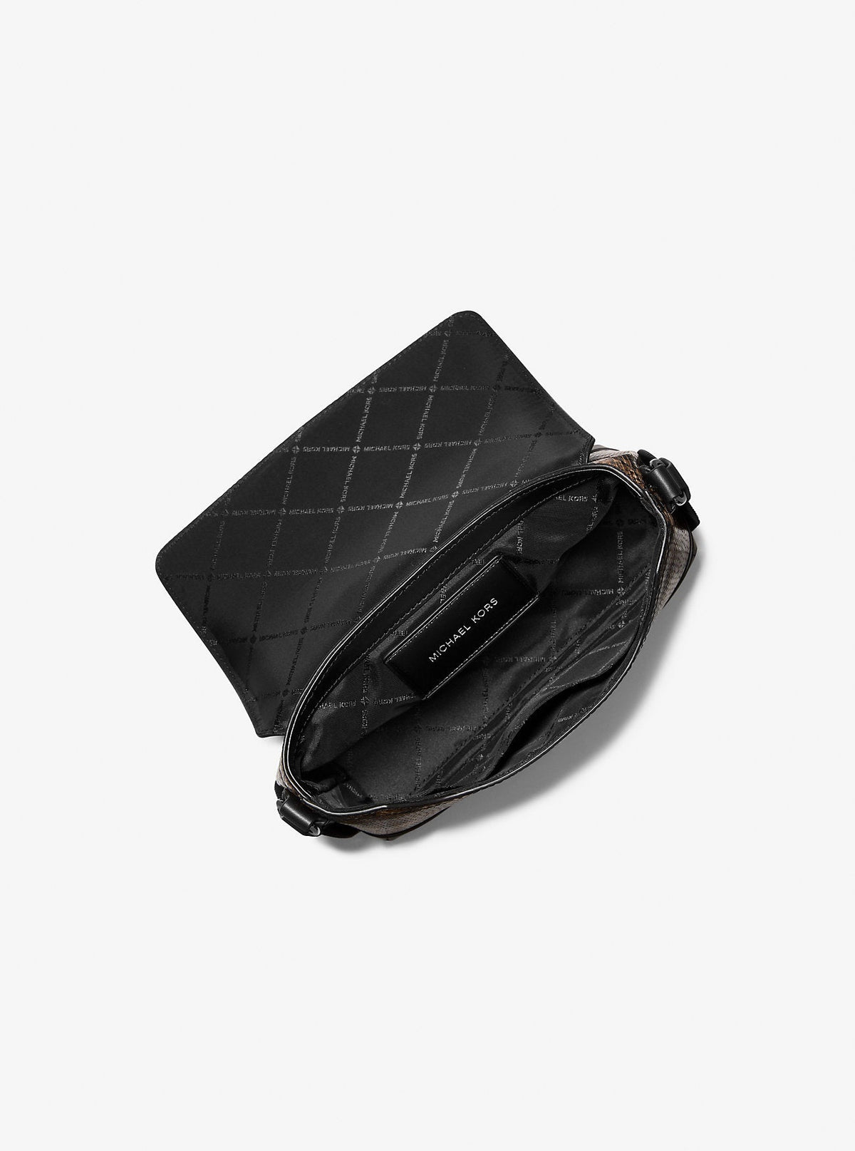 Cyrus Small Snake Embossed Crossbody Bag