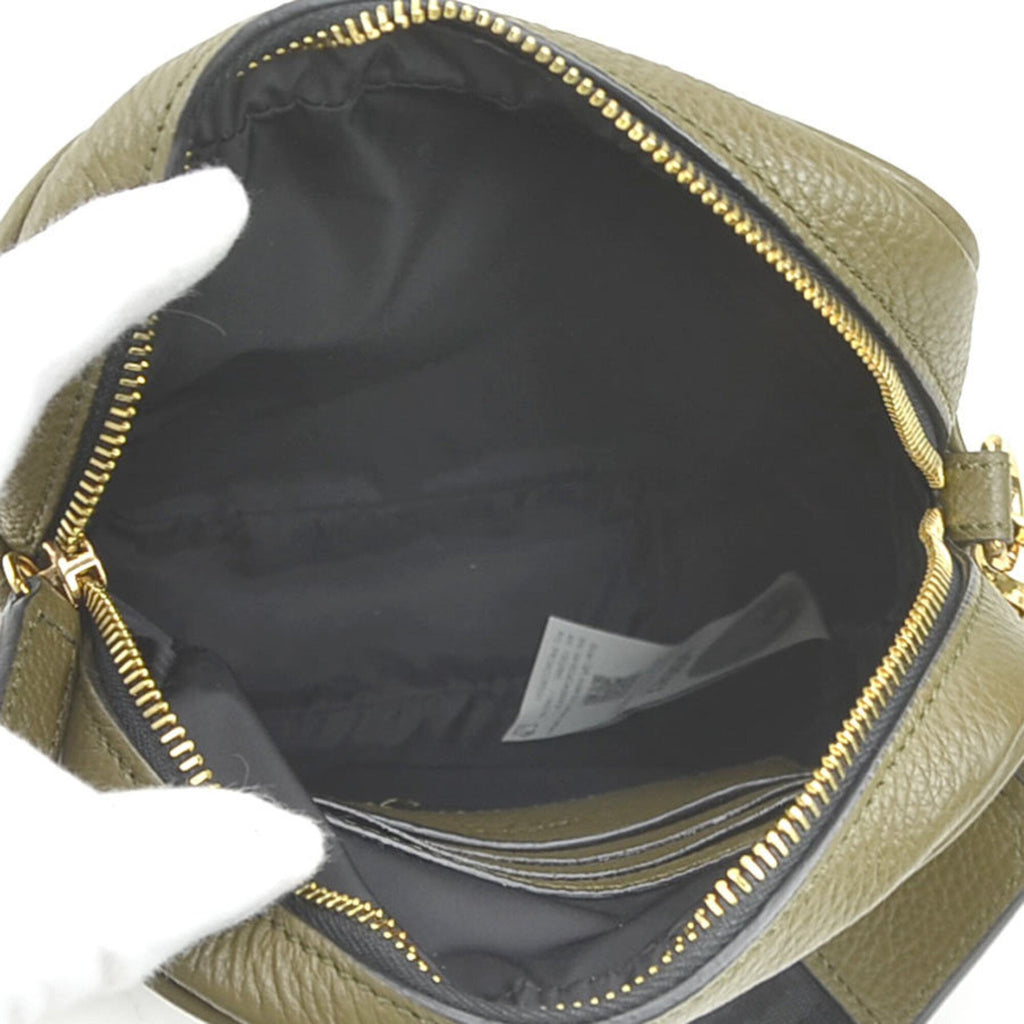 Versace Leather Shoulder Bag (Pre-Owned)