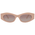 Versace Brown Gradient Grey Mirror Silver Cat Eye Ladies Sunglasses VE4480U 54946I 51