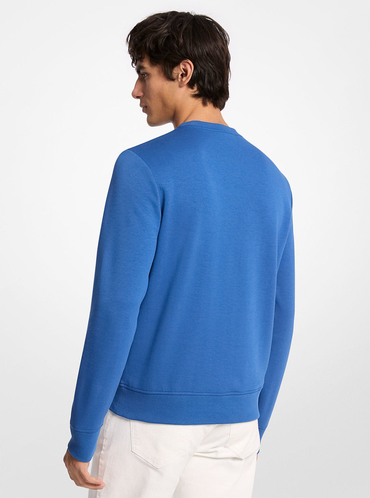 Ombré Logo Cotton Blend Sweater