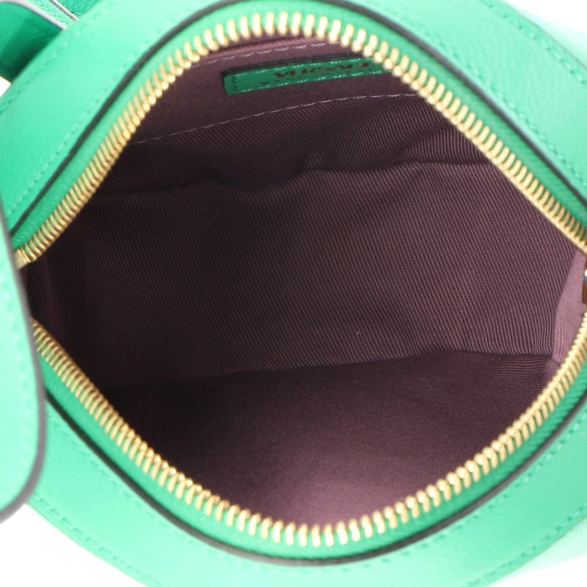 La Medusa Round Camera Bag Leather Small
