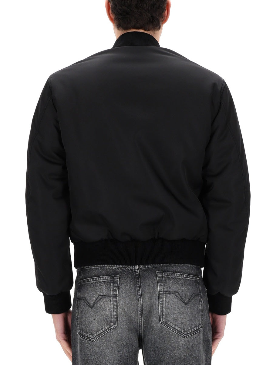Reversible Classical Motifs Bomber Jacket