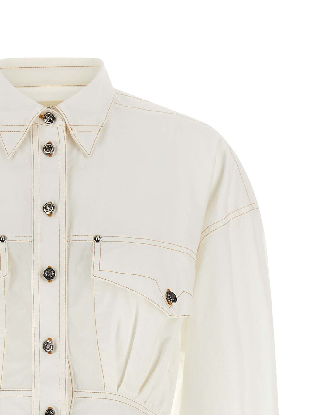Versace Cotton Short Women's Dress