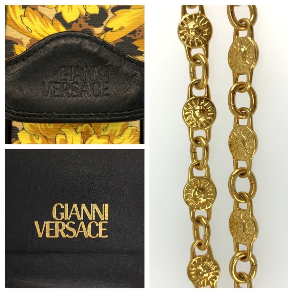 Versace yellow Pvc Pochette Shoulder Bag (Pre-Owned)