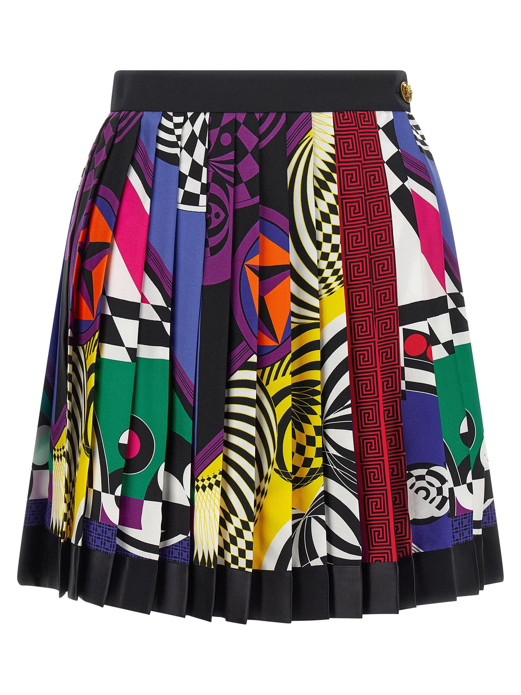 Versace Silk Long Women's Skirt