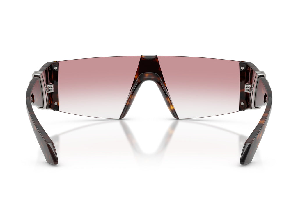 0ve4516 Gradient Oversized Shield Sunglasses