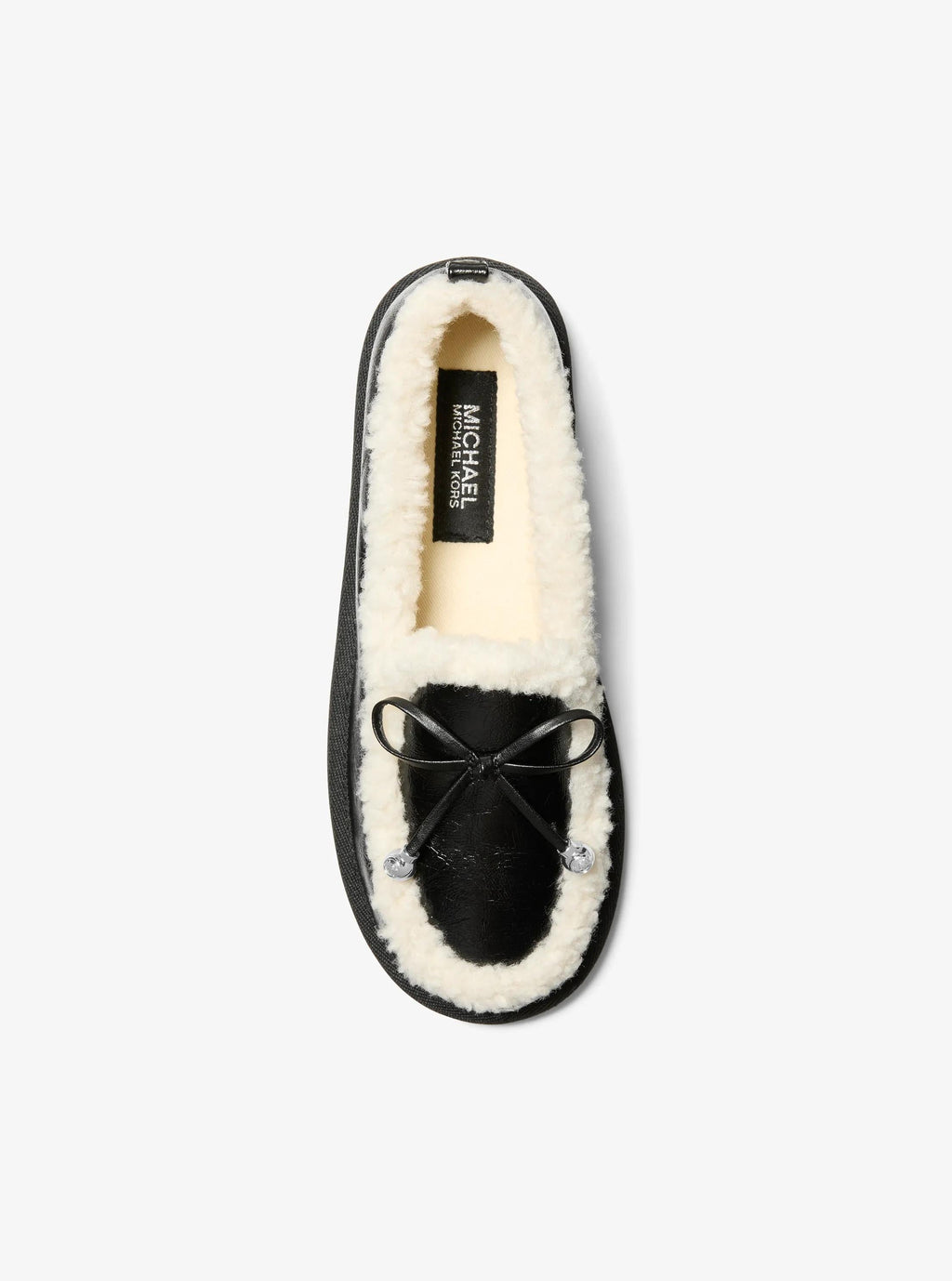 Jo Faux Shearling Trim Moccasin