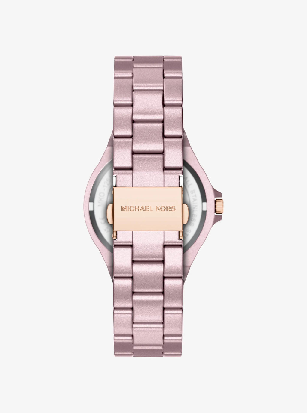 Mini Lennox Pav� Pink-Tone Watch