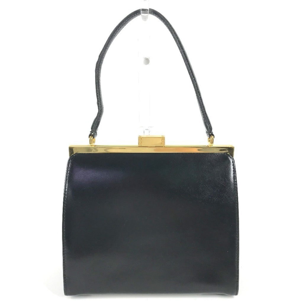 Versace Leather Handbag Shoulder Bag (Pre-Owned)