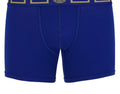 Men's Long Trunk With Greca Border In Blue