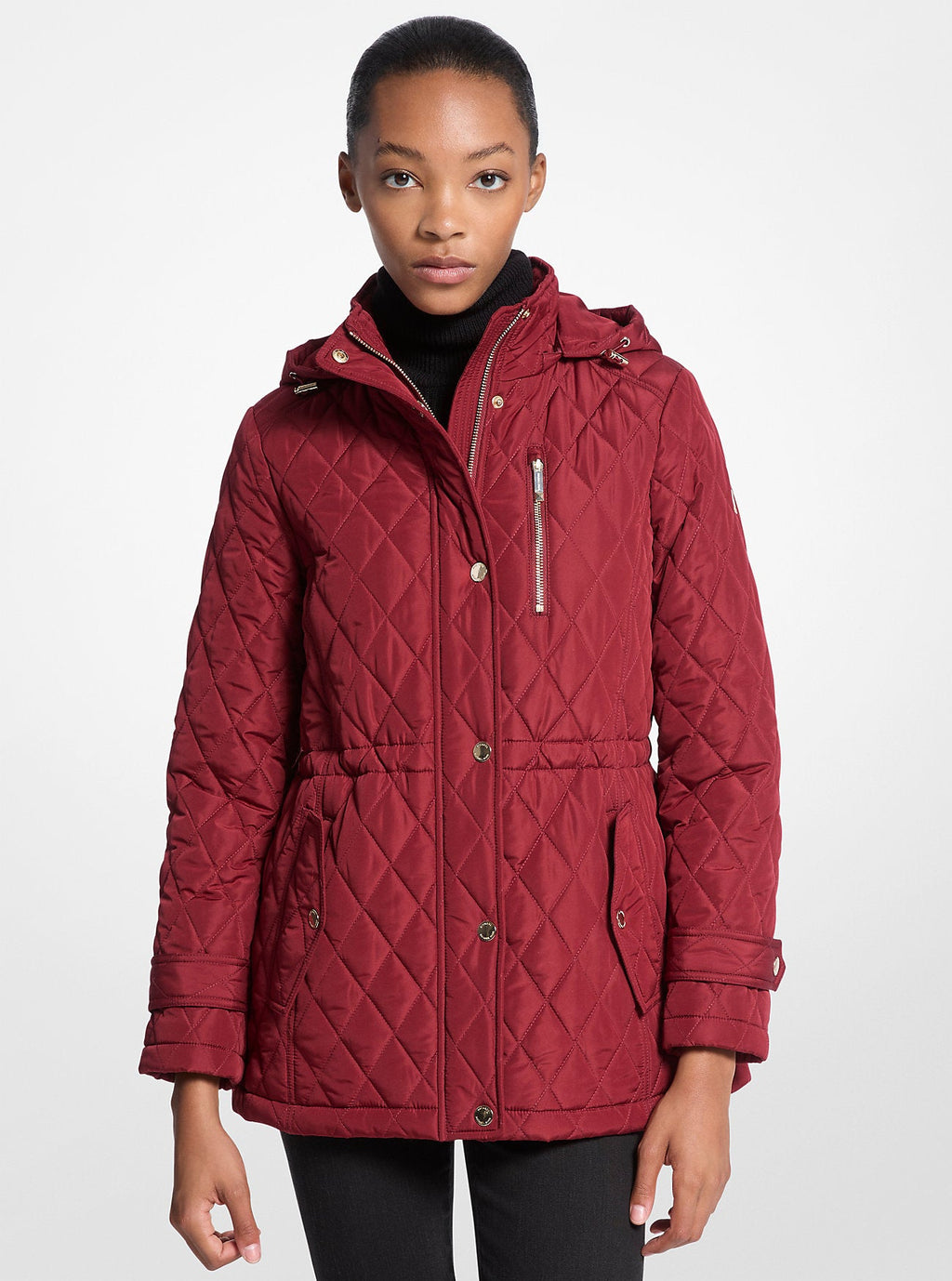 Quilted Hooded Jacket