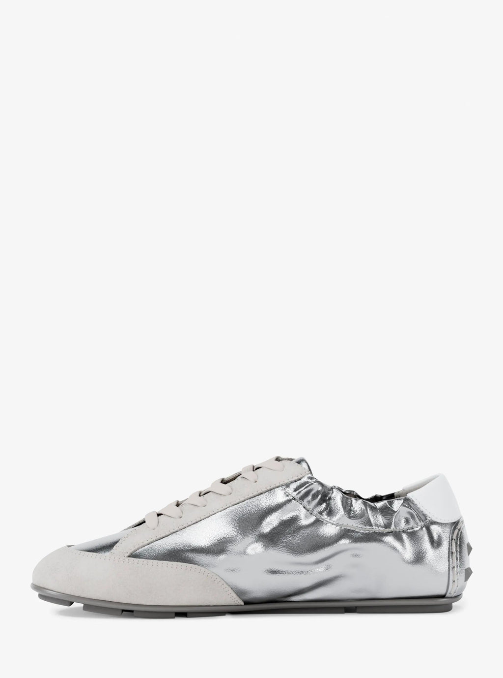 Susie Metallic Leather Trainer