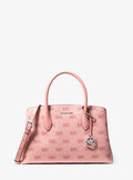 Maya Medium Signature Logo Satchel