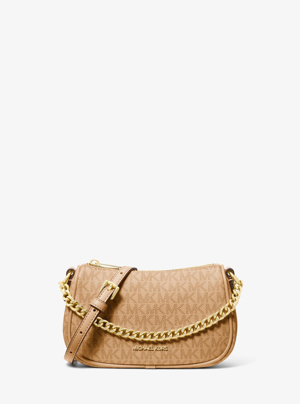 Carmela Small Signature Logo Convertible Crossbody Bag