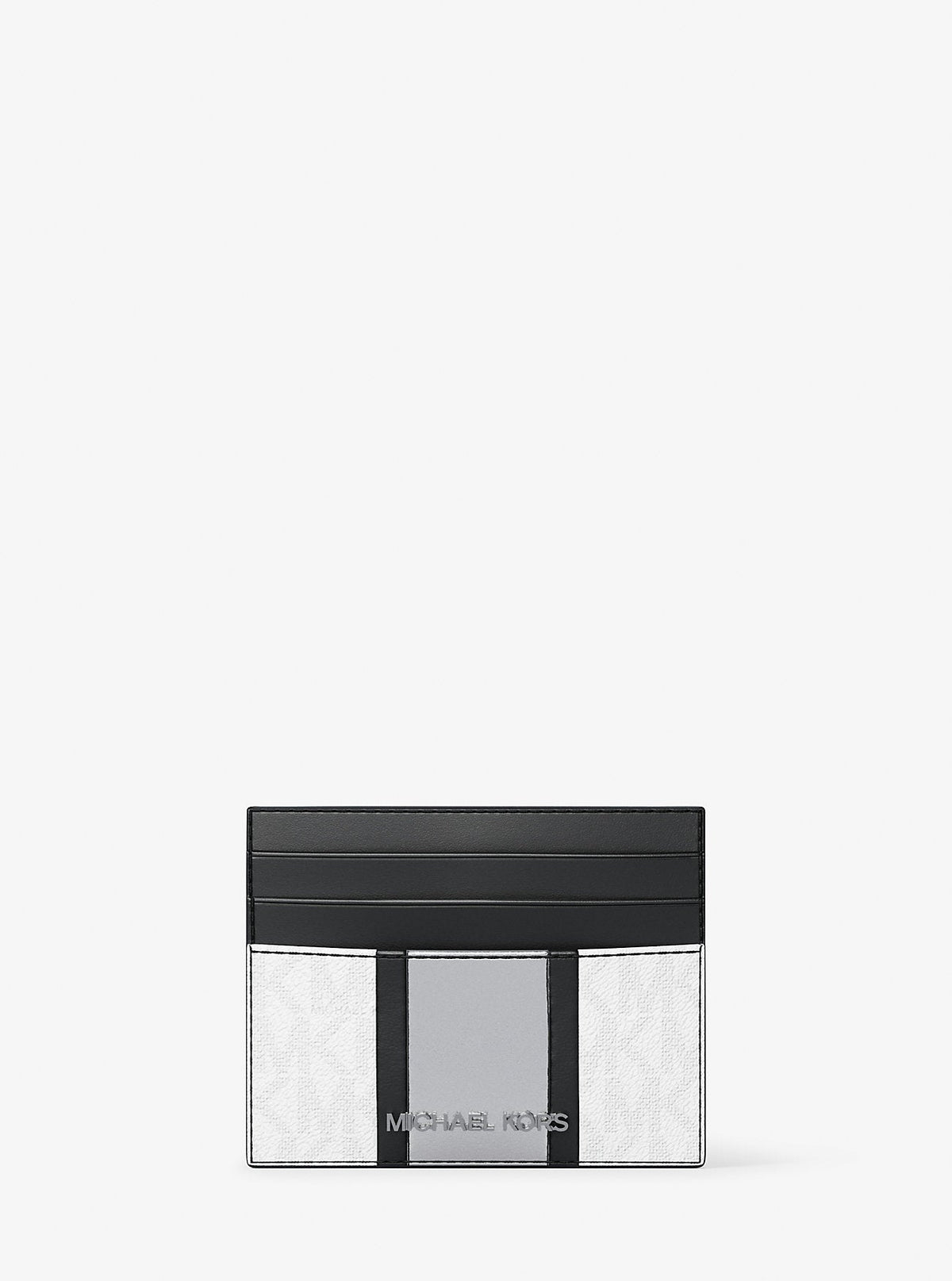 Cooper Striped Signature Logo Card Case