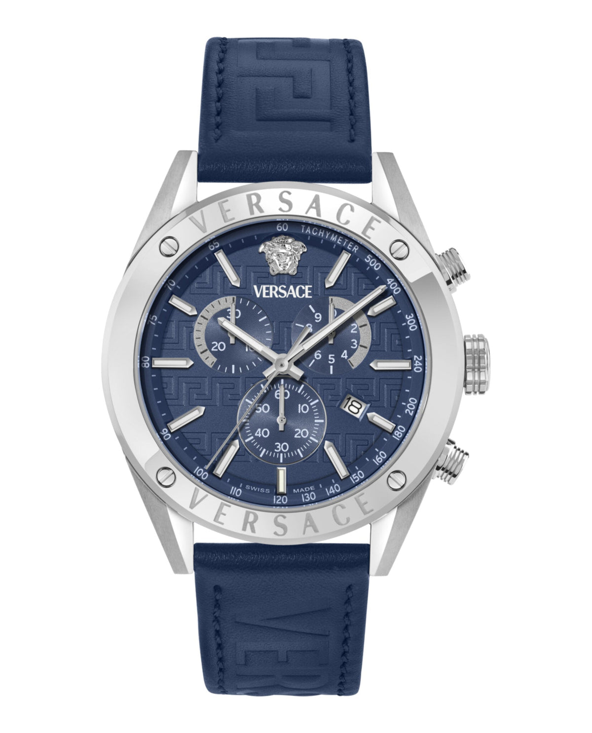 Athletic Chrono Leather Strap