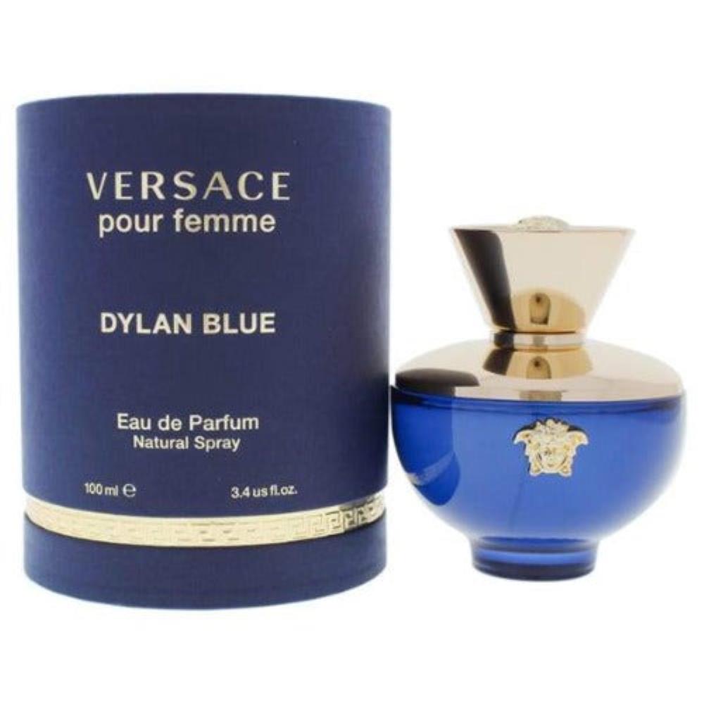 Versace Dylan Blue Pour Femme Eau De Parfum Versace 3.4 Oz