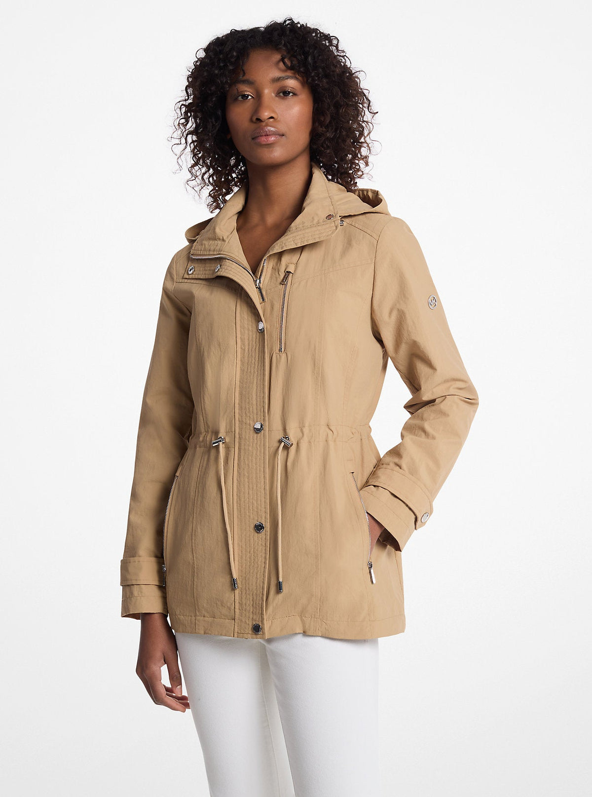 Woven Hooded Anorak