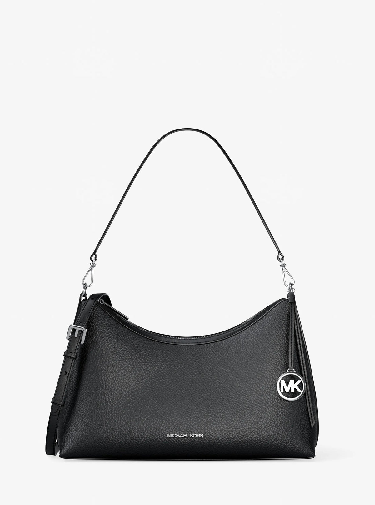 Sammy Medium Pebbled Leather Convertible Shoulder Bag