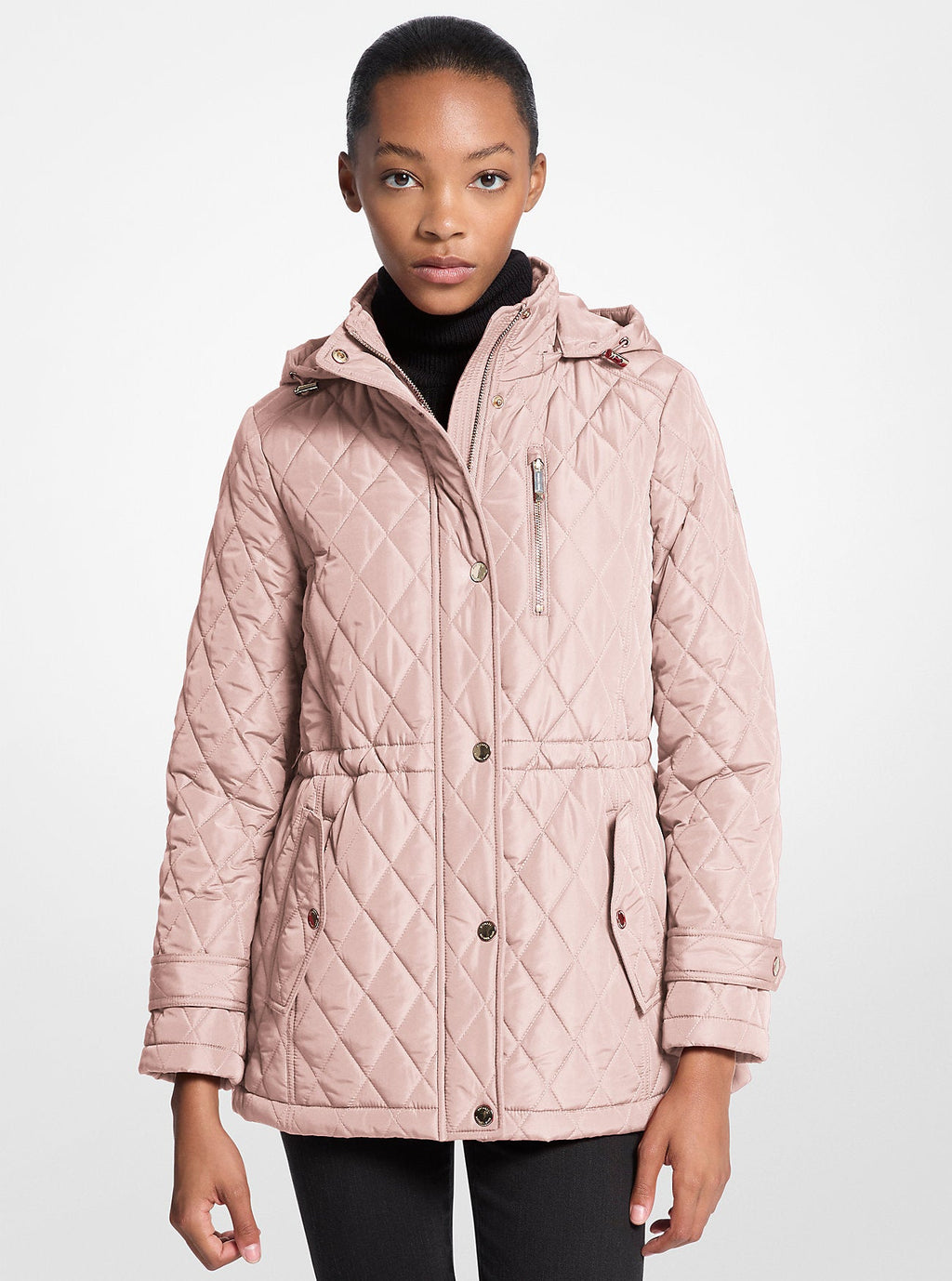 Quilted Hooded Jacket
