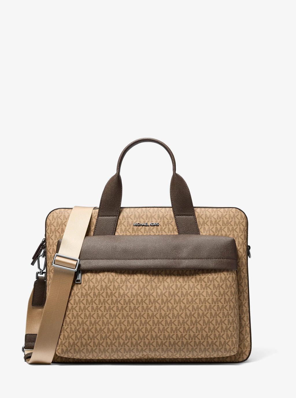 Pacey Medium Signature Logo Pocket Briefcase