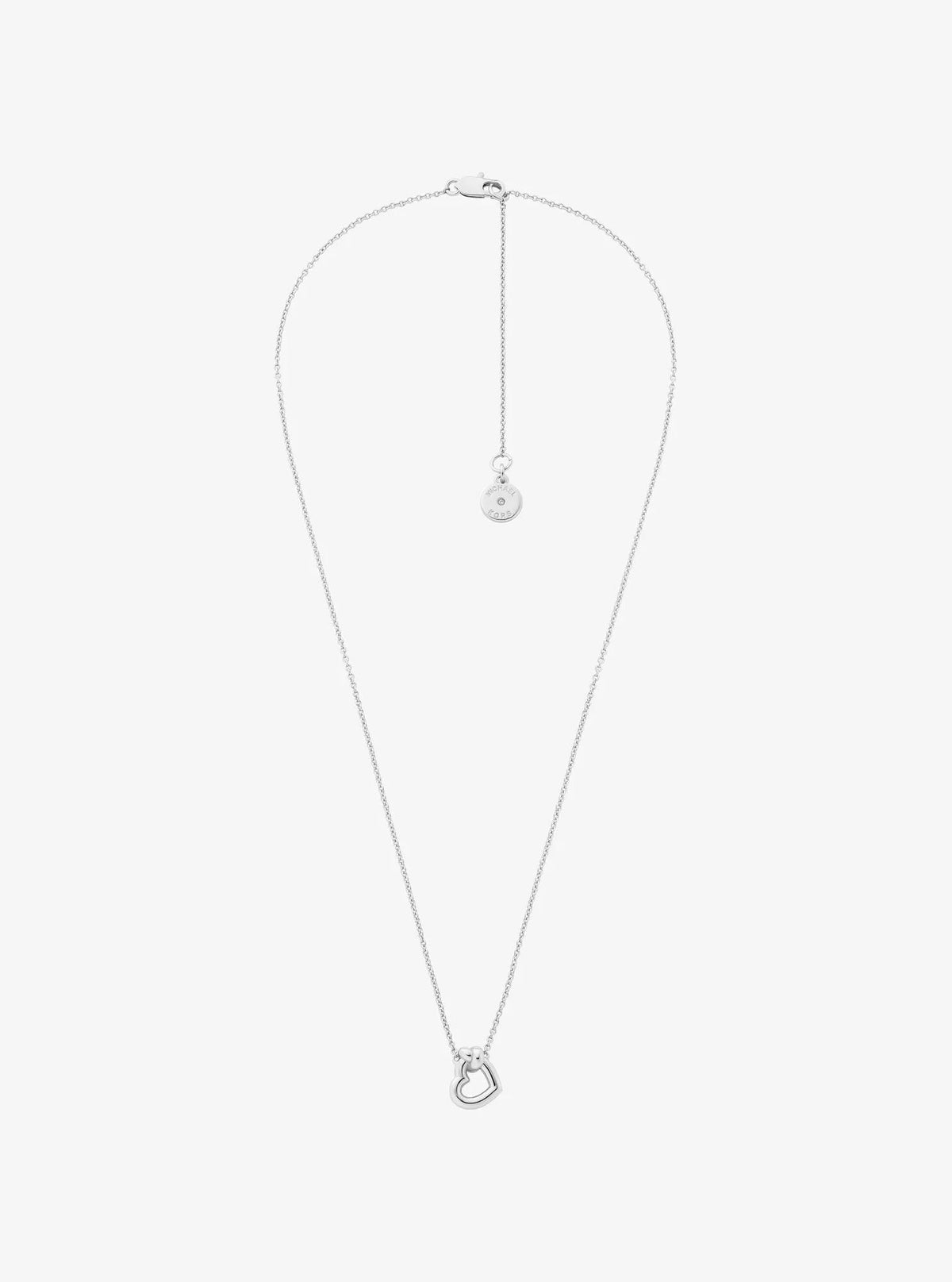 Knotted Heart Necklace and Earrings Gift Set