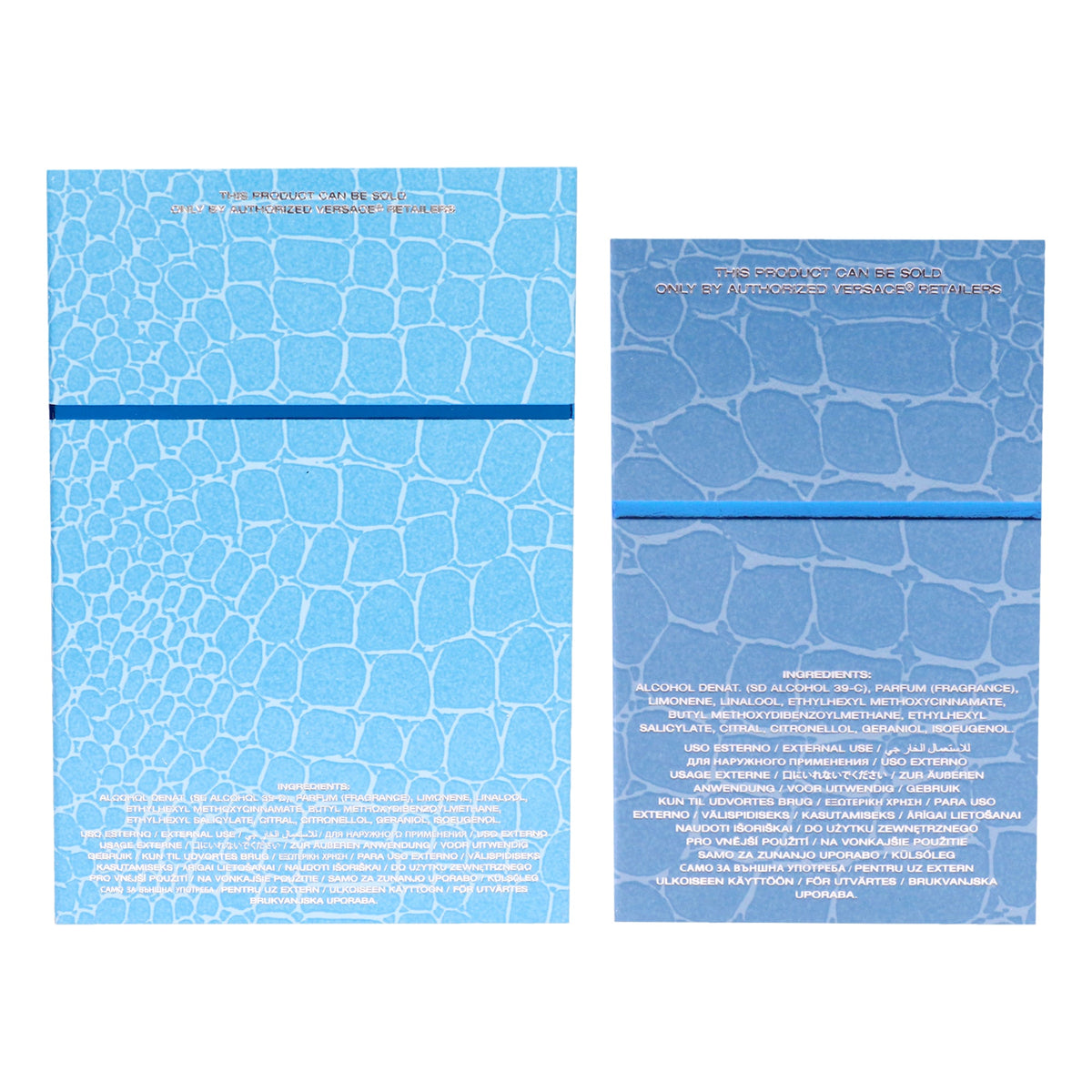 Versace Man Eau Fraiche Kit by Versace for Men - 2 Pc Kit 3.4oz EDT Spray, 1oz EDT Spray