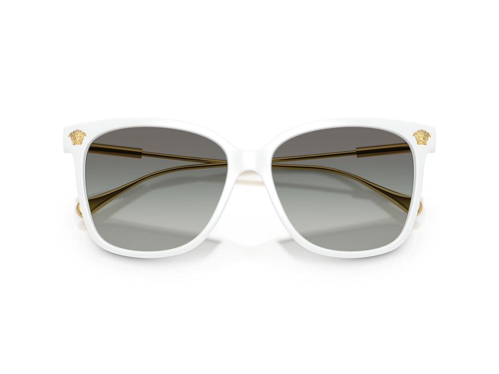 White 0ve4507u Gradient Square Sunglasses