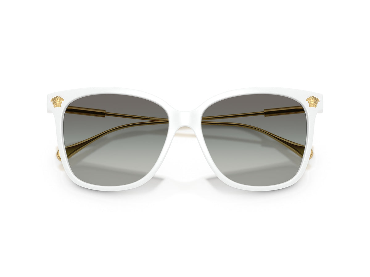 White 0ve4507u Gradient Square Sunglasses